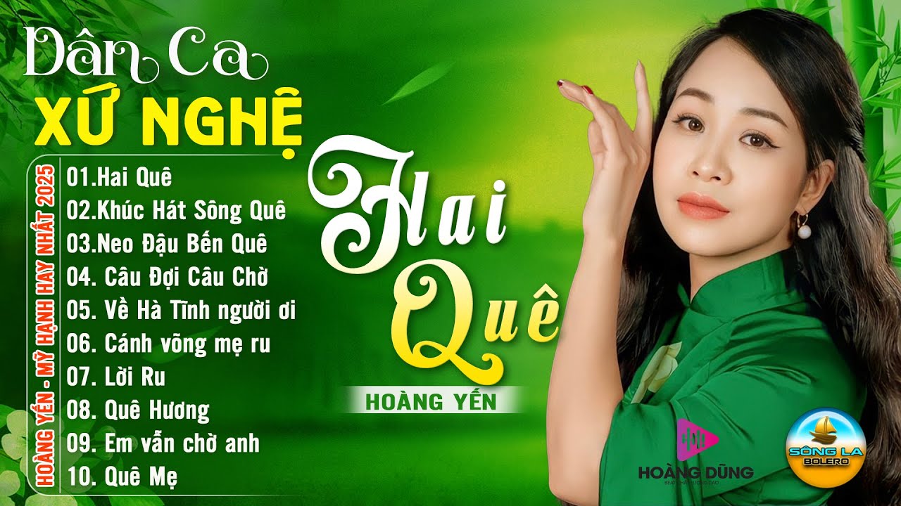HAI QUÊ - HOÀNG YẾN ➤LK Dân Ca Xứ Nghệ Nghe Mà SAY ĐẮM LÒNG NGƯỜI - Nhạc Thôn Quê Remix
