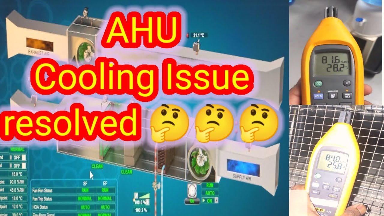 How to resolve the AHU cooling problem| Explained in Hindi | Case study video-2