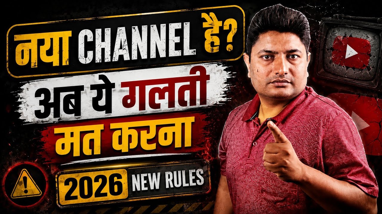 New YouTube Channel Grow Nahi Ho Raha? 10 Biggest Mistakes!