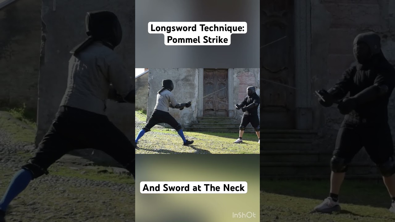 Longsword Techniques: Pommel Strike #hema #martialarts #sword