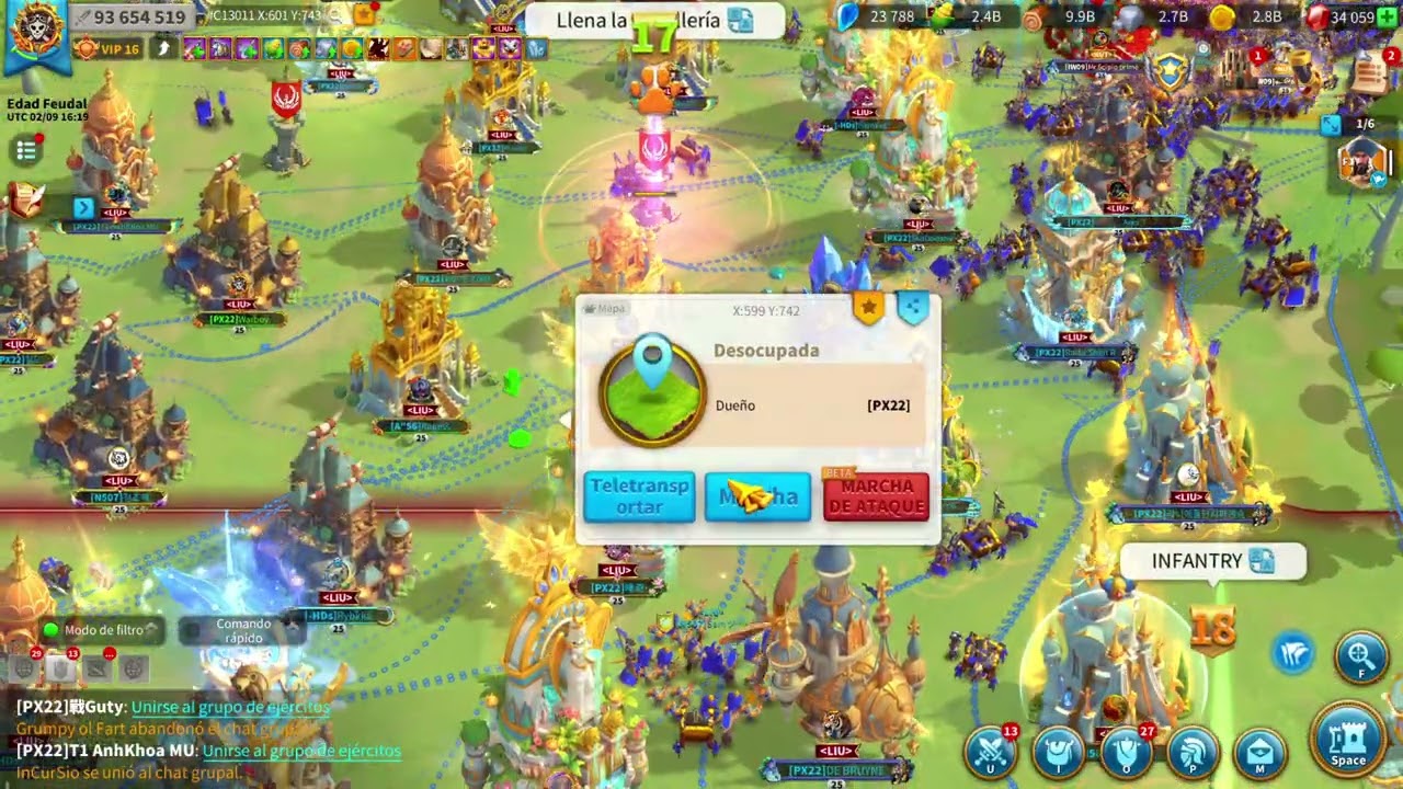 Apertura paso 8 tierras del rey part. 4 - Rise of Kingdoms