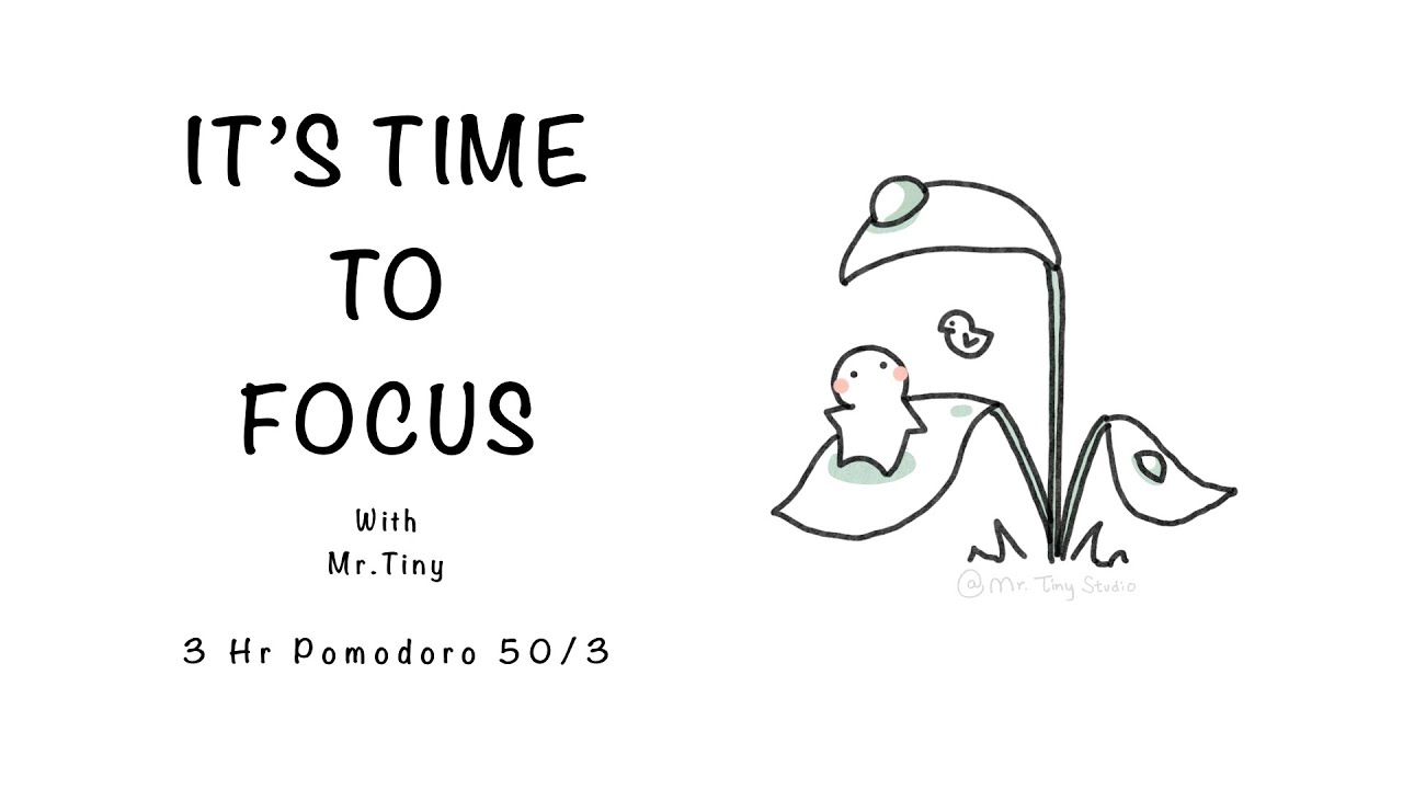 3-HOUR STUDY WITH ME | Pomodoro timer 3x50 | Study & Work | Deep Focus | Lofi ☕