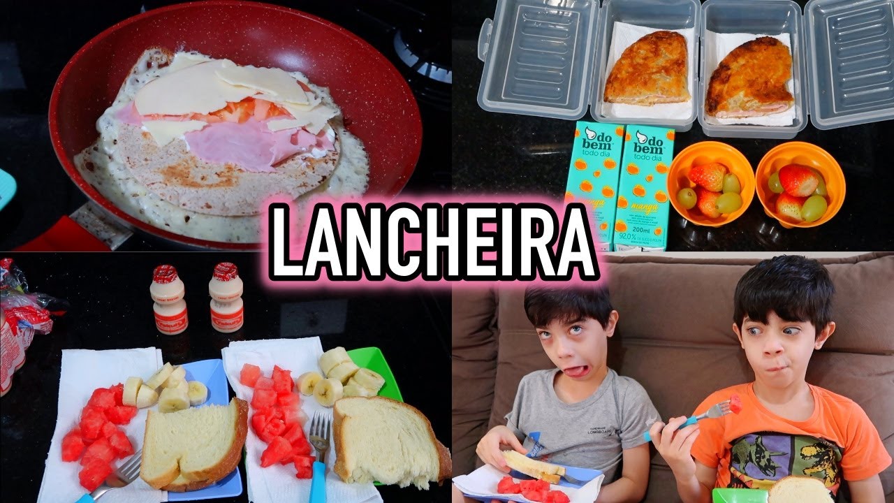 MONTANDO O LANCHE DA ESCOLA + CAFÉ DA MANHÃ DOS GÊMEOS #39