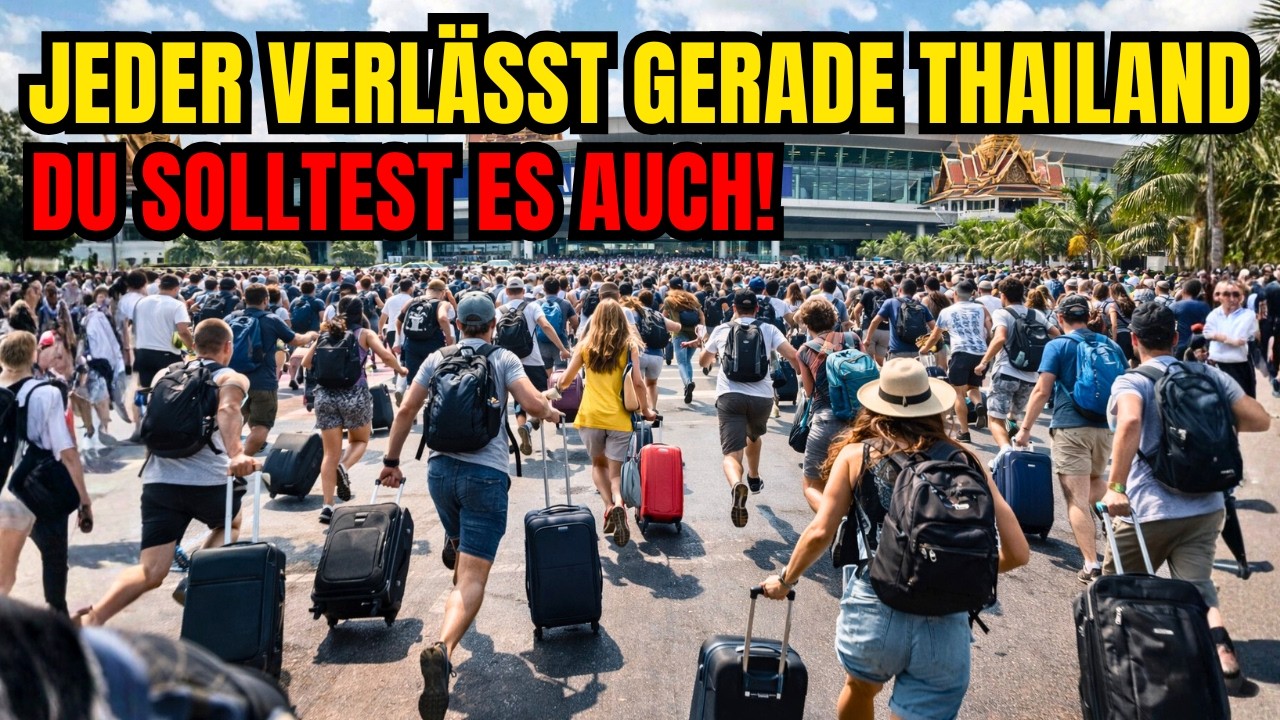 12 HARTE Gründe, warum JEDER aus Thailand FLIEHT! 🇹🇭