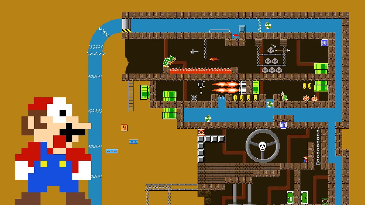 Super Mario escape Maze Tower