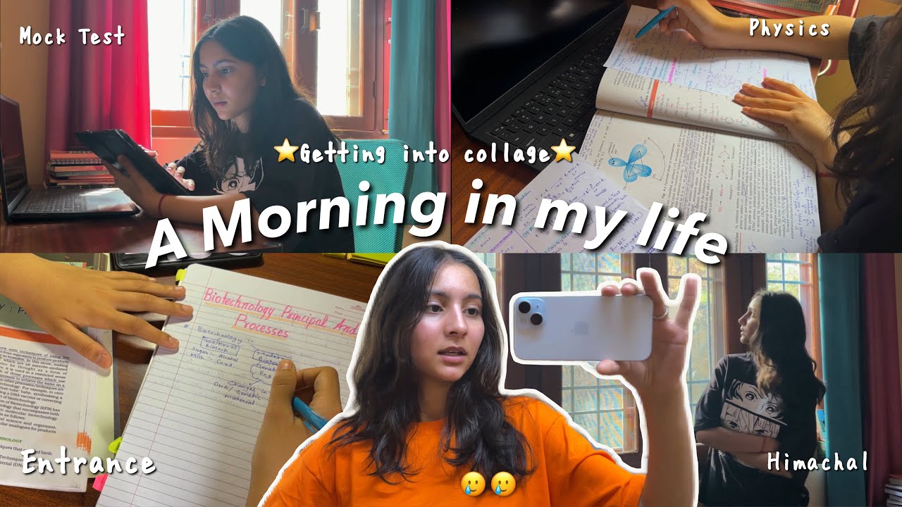 A Morning In My Life ⭐️ After 12th plans 🌸 Preparing for competitive exam 📚