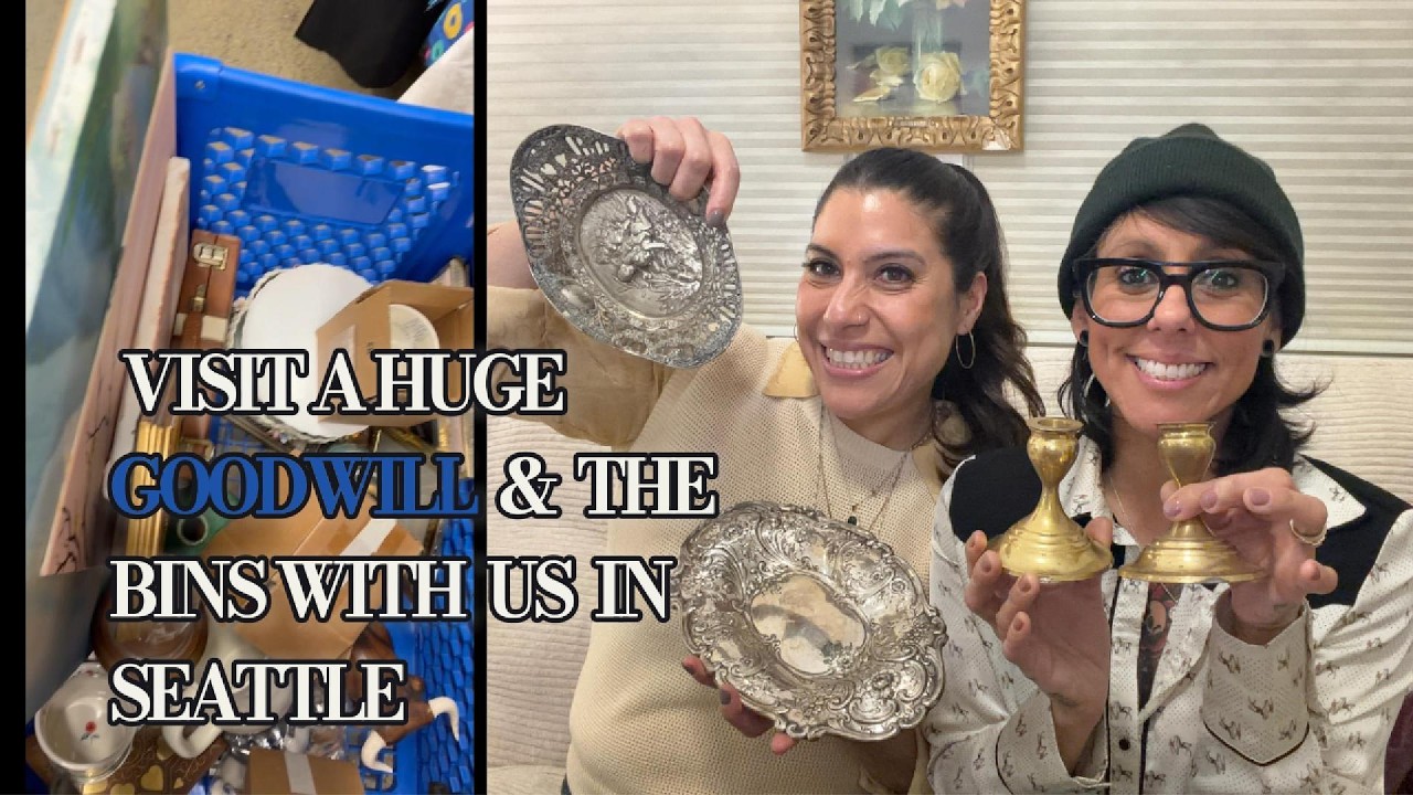 Quick Seattle Thrift Trip = Incredible Finds (Including 1890s Sterling Silver!)