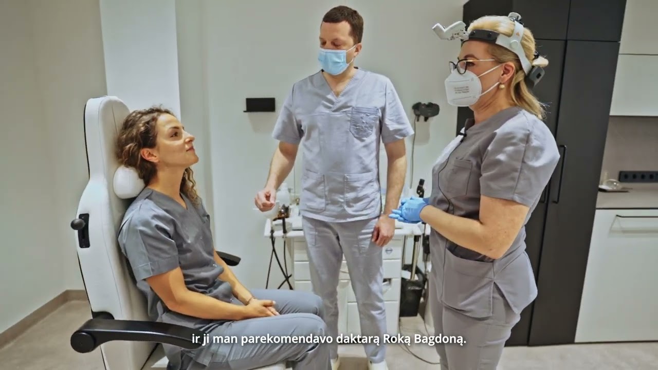 Nosies pertvaros operacija su dr. Roku Bagdonu ir gydytoja I. Anužyte