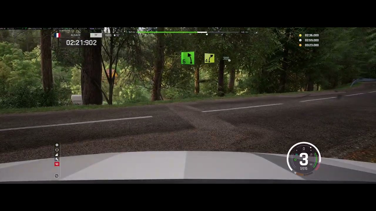 Assetto Corsa Rally  Saverne part 1 Sunny