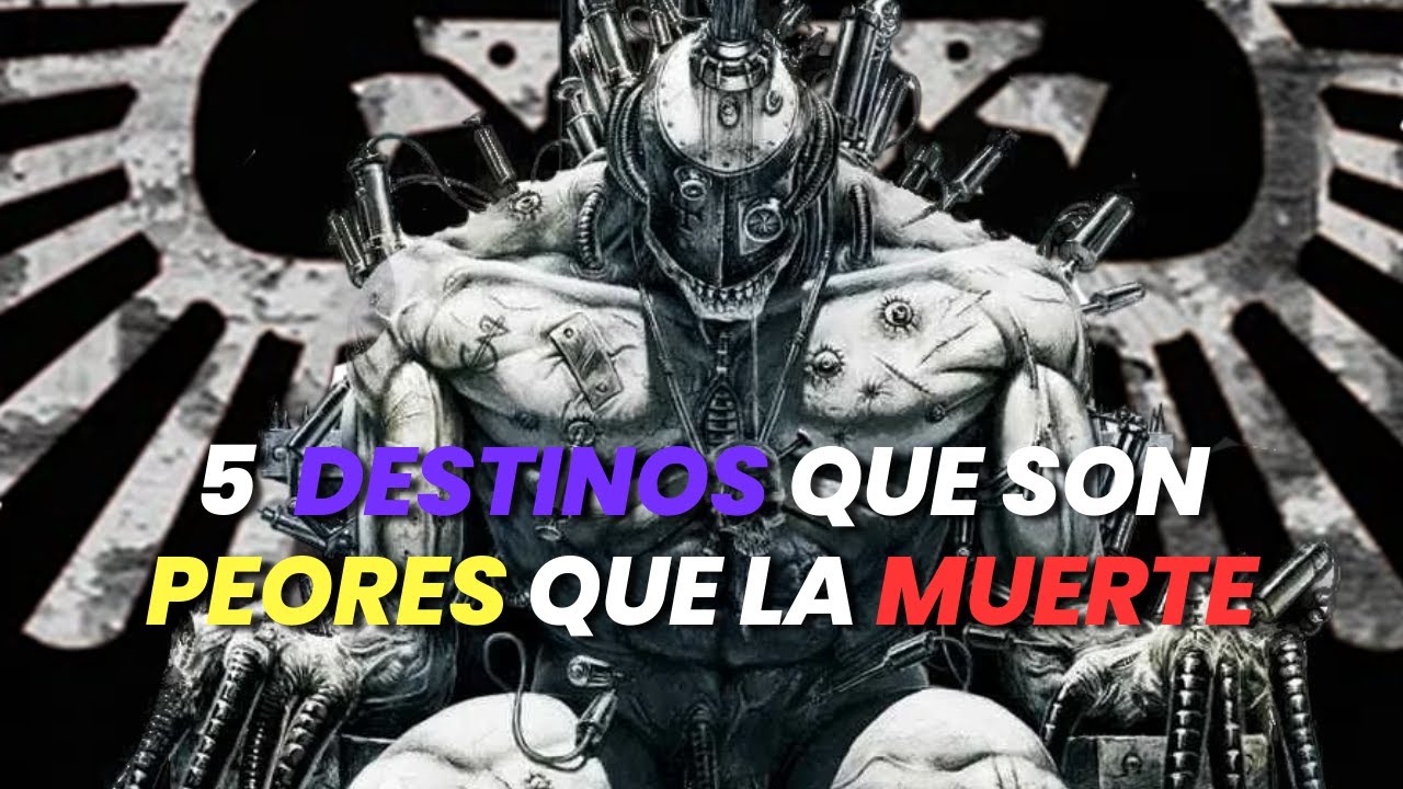 Los 5 destinos finales más horribles de warhammer40K