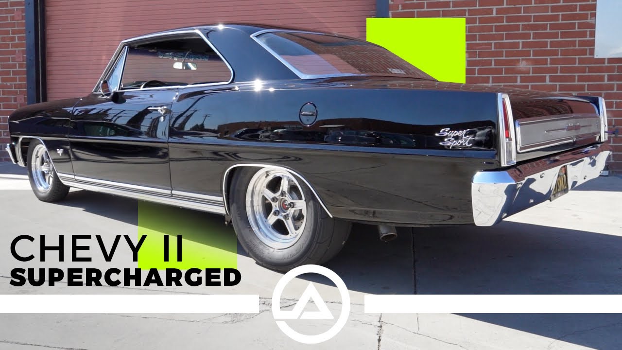 Уличный автомобиль LSA Chevy Nova Pro мощностью 750 л.с. с турбонаддувом