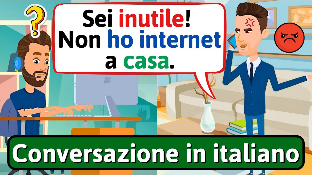 IMPARA L'ITALIANO: Assistenza clienti | Conversazione in Italiano - LEARN ITALIAN