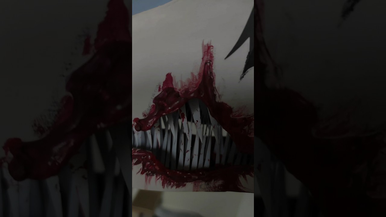 #paperdragon #dragon #paperdragons #mlp #horror #mlpinfection #scarydragonpuppet #celestia #art