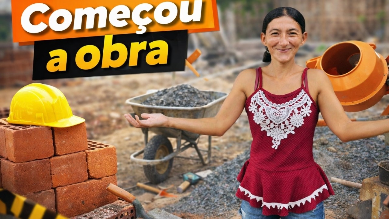 EMOCIONANTE: A NOVA CASA DE JORDÂNIA COMEÇOU!