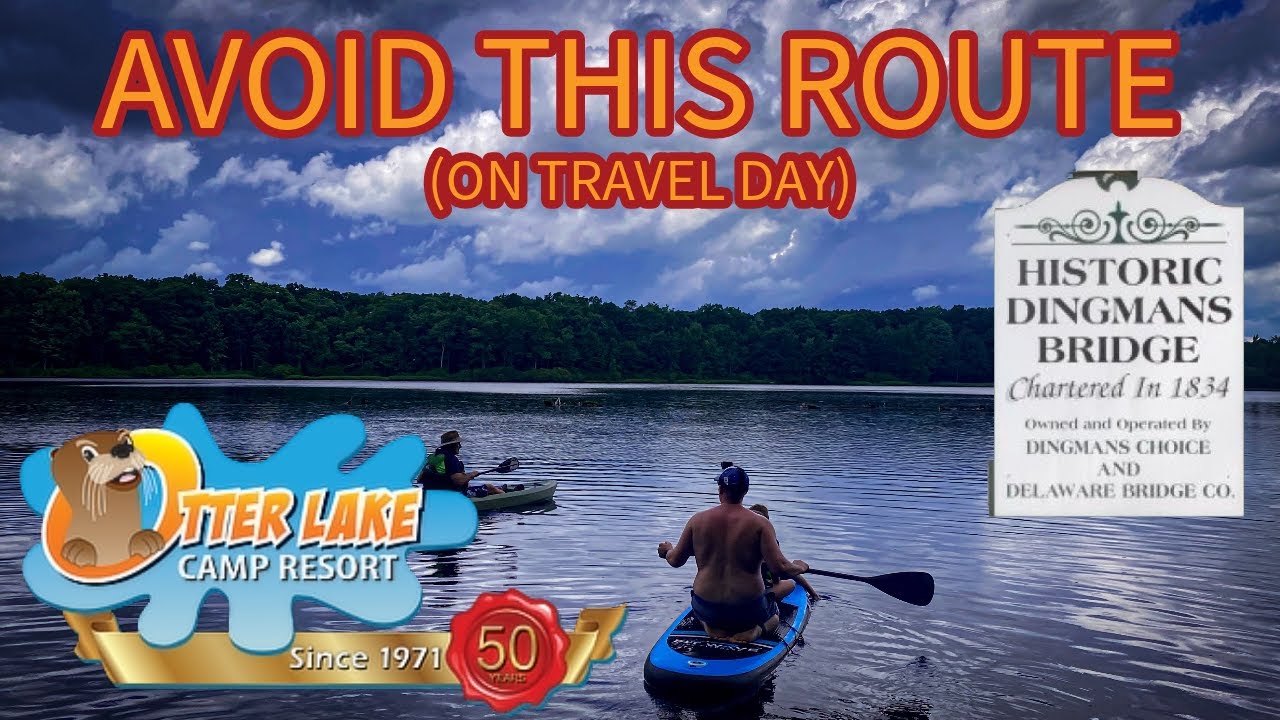 Otter Lake Camping Resort for a week Lakefront Part 1 - Travel Day and Fireworks