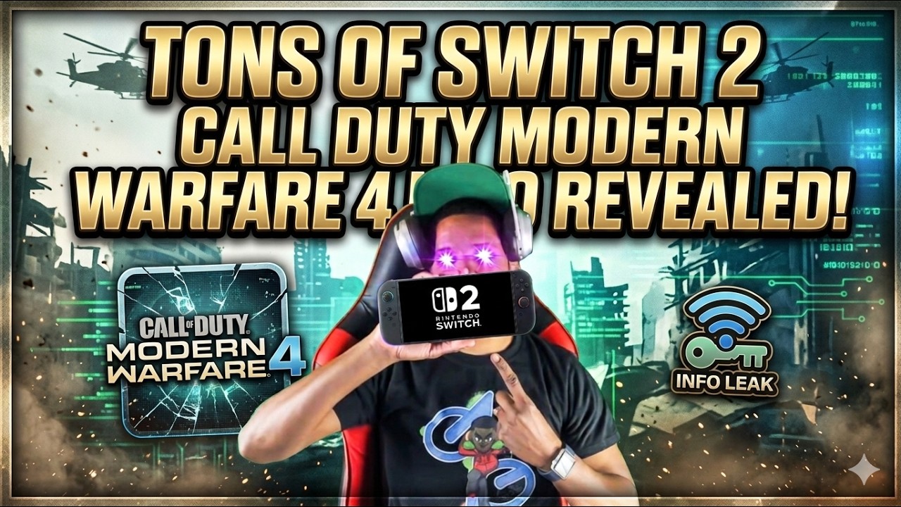 МОРЕ ИНФОРМАЦИИ О CALL OF DUTY MODERN WARFARE 4 ДЛЯ SWITCH 2 РАСКРЫТО!
