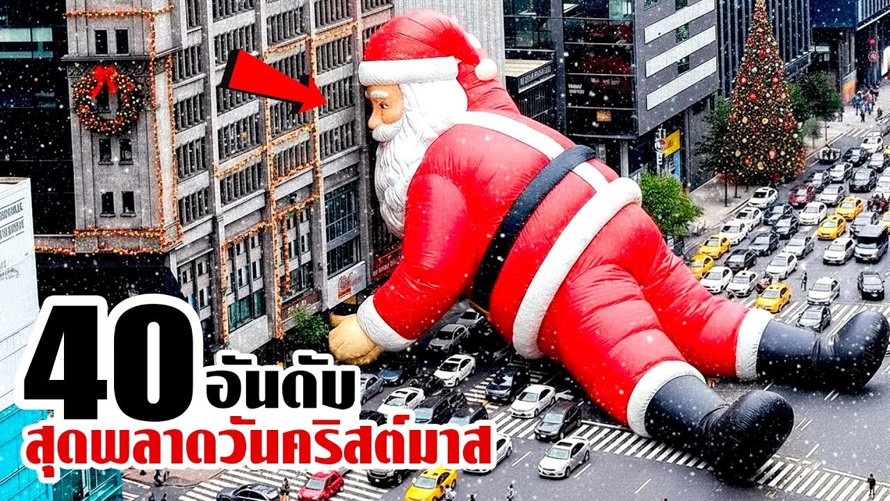 40 เรื่องสุดพลาด..ในวันคริสต์มาส! (ปี 2025!)