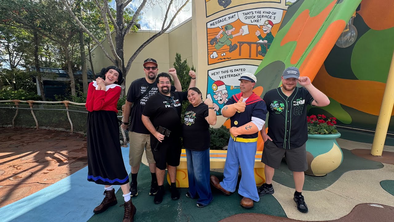 Day Two - Islands of Adventure with @ThemeParkConductor and @tommytoon_world 