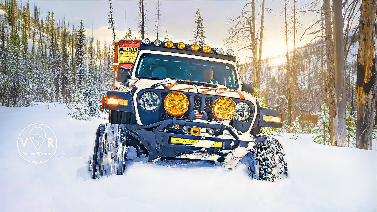 I TOWED A TUNDRA in the SNOW
