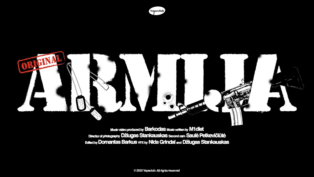 barkodas - armija (official military music video)