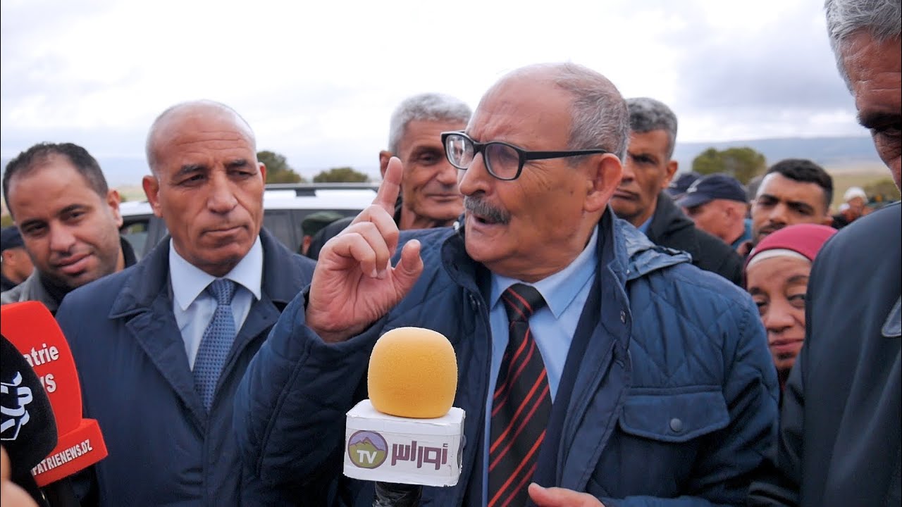 تيارت : معاينة انجاز مشروع خزان مائي 500 م³ لتدعيم قرية عبيد و حديث عن مشكلة الماء الشروب بالولاية.