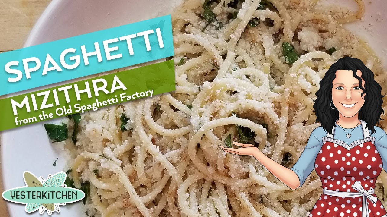 Mizithra Spaghetti: When you Can't Make it to The Old Spaghetti Factory and the Restaurant's History