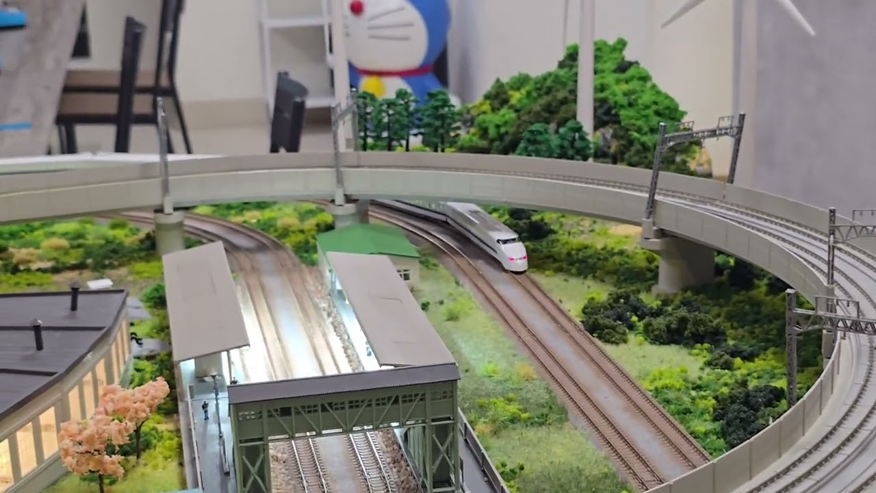 2026 02 10 JR300系 16輛全編跑跑 IN [AR航空鐵道模型館]