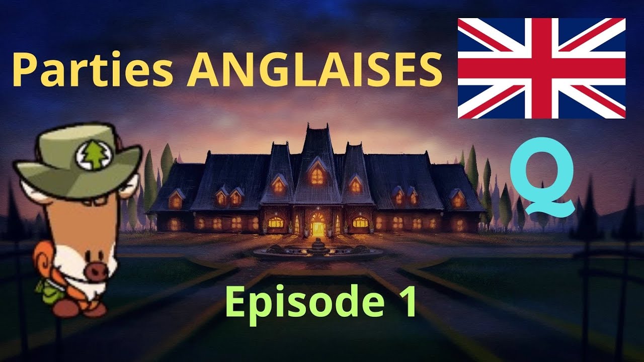 Je DÉBARQUE dans les parties ANGLAISES sur Suspects Manoir Mystère !