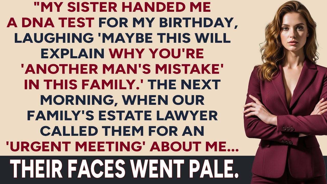 On My Birthday, My Sister Gave Me a DNA Test and Mocked Me “Another Man’s Mistake” as a Joke  So I…