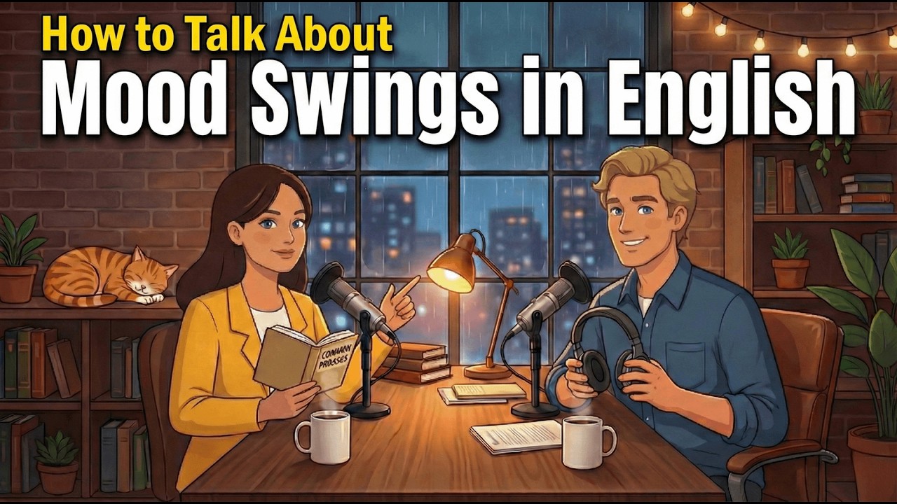 Feeling Moody? Learn to Talk About Mood Swings in English | Daily Podcast for Beginners