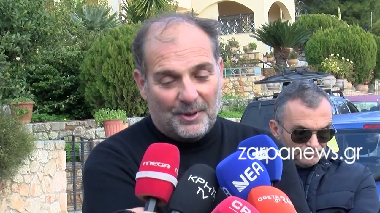 Ο πατέρας του 22χρονου Παναγιώτη που σκοτώθηκε σε τροχαίο στην λεωφόρο Σούδας στα Χανιά.