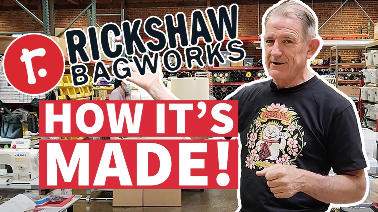 How It's Made - Rickshaw Bags