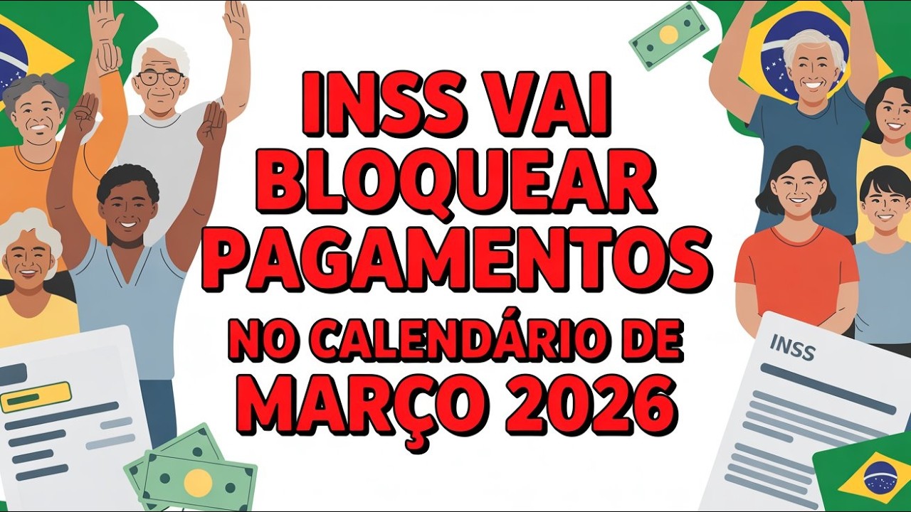 INSS Vai Bloquear Pagamentos no Calendário de Março 2026