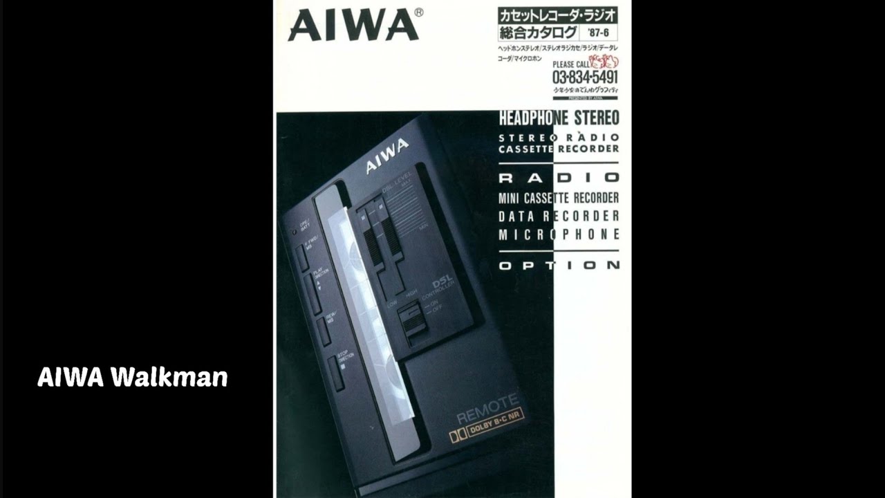 AIWA CASSETTE WALKMAN Catalog