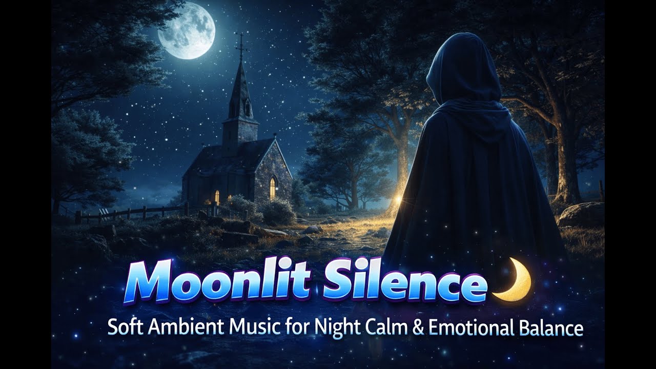 Moonlit Silence |   Soft Ambient Music for Night Calm & Emotional Balance