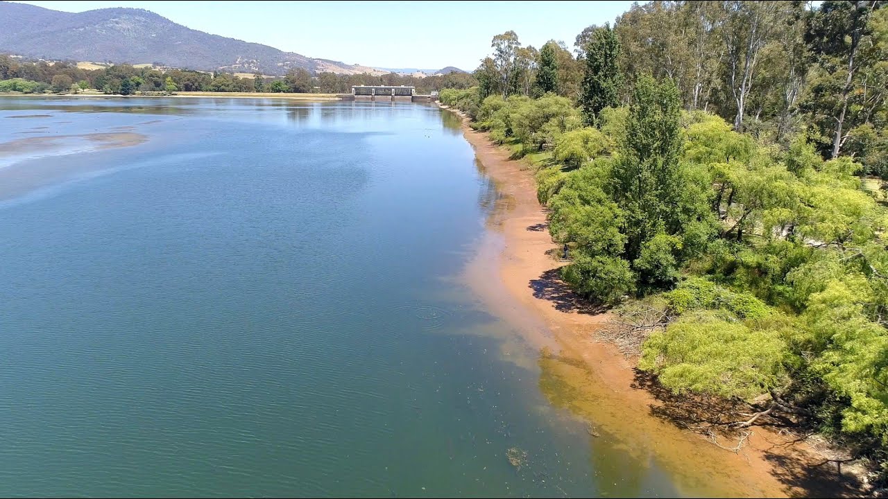 Trout galore - Eildon Pondage (drone)