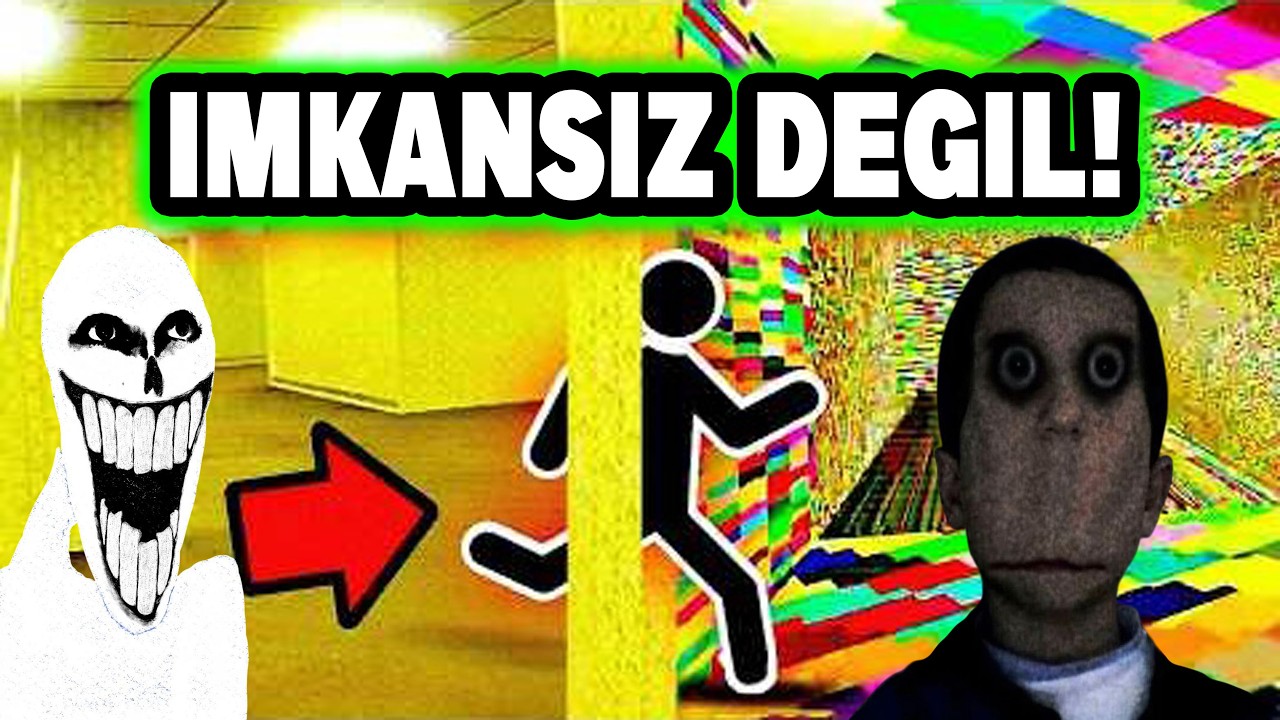 Backrooms'ta DUVARDAN Geçme İhtimalin İMKANSIZ Değil SADECE %20
