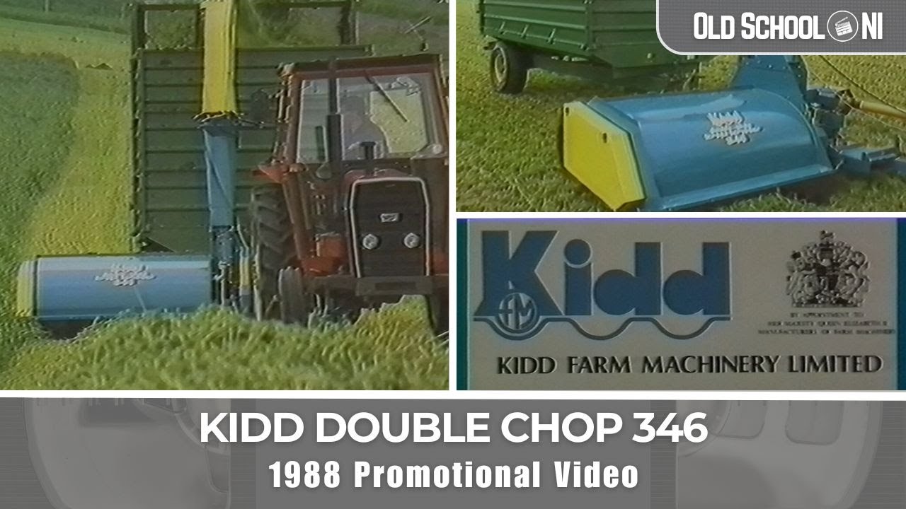 Kidd Double Chop Harvester (1988 Promotional Video) - Part 1/6