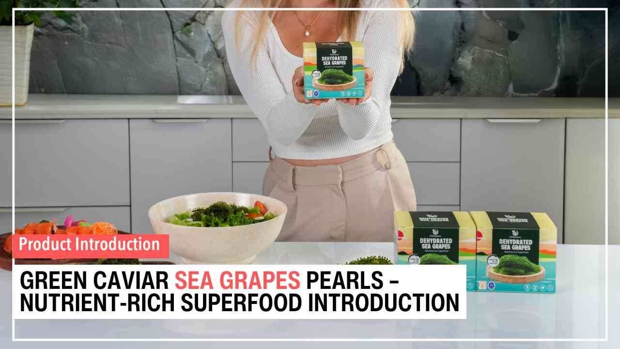 Amazon Listing Video | Dehydrated Sea Grapes &ndash; Nutrient-Rich Superfood Introduction
