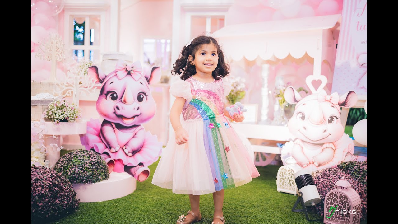 Aradhya's 3rd Birthday Celebration | Candid Video | Birthday Video | Birthday celebrations