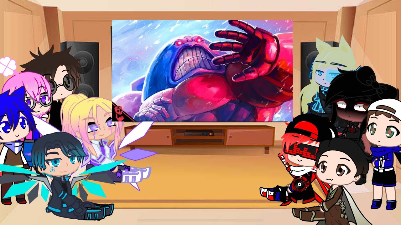 Gacha crew reacting to space king 4? Kingsmas by @Flashgitz ￼