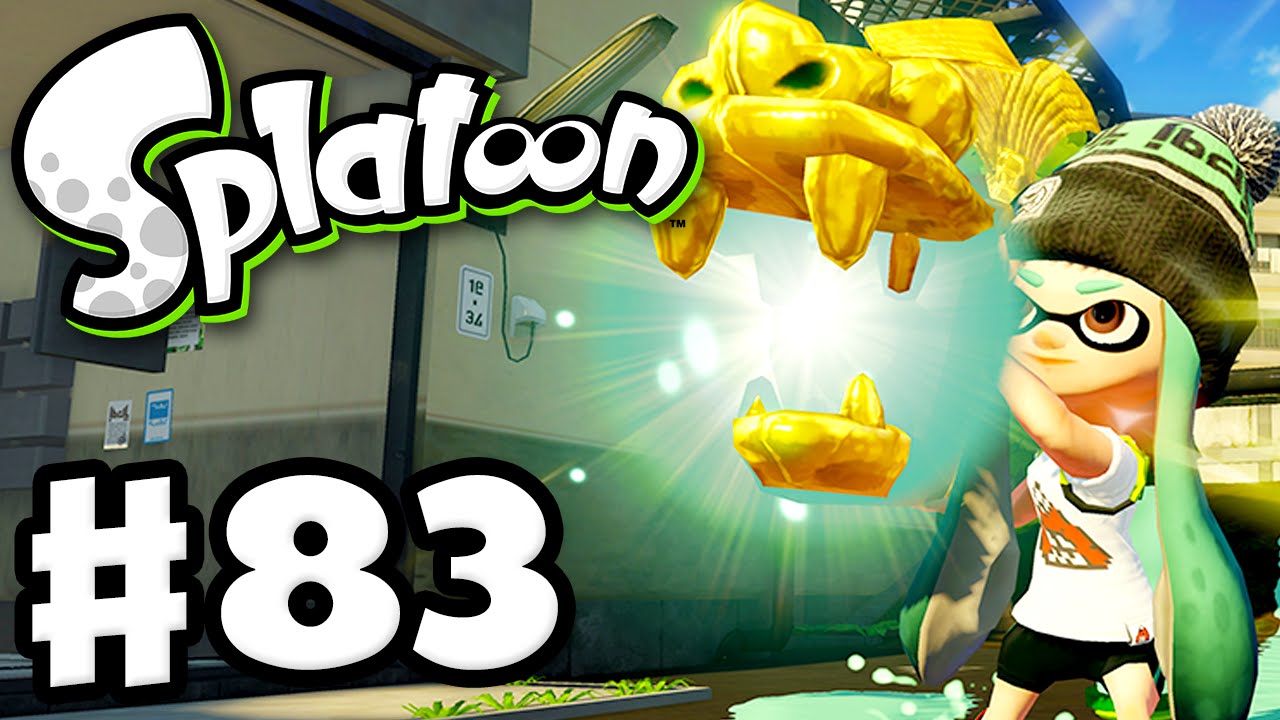 Splatoon - Gameplay Walkthrough Part 83 - Rainmaker with Yasha! (Nintendo Wii U)
