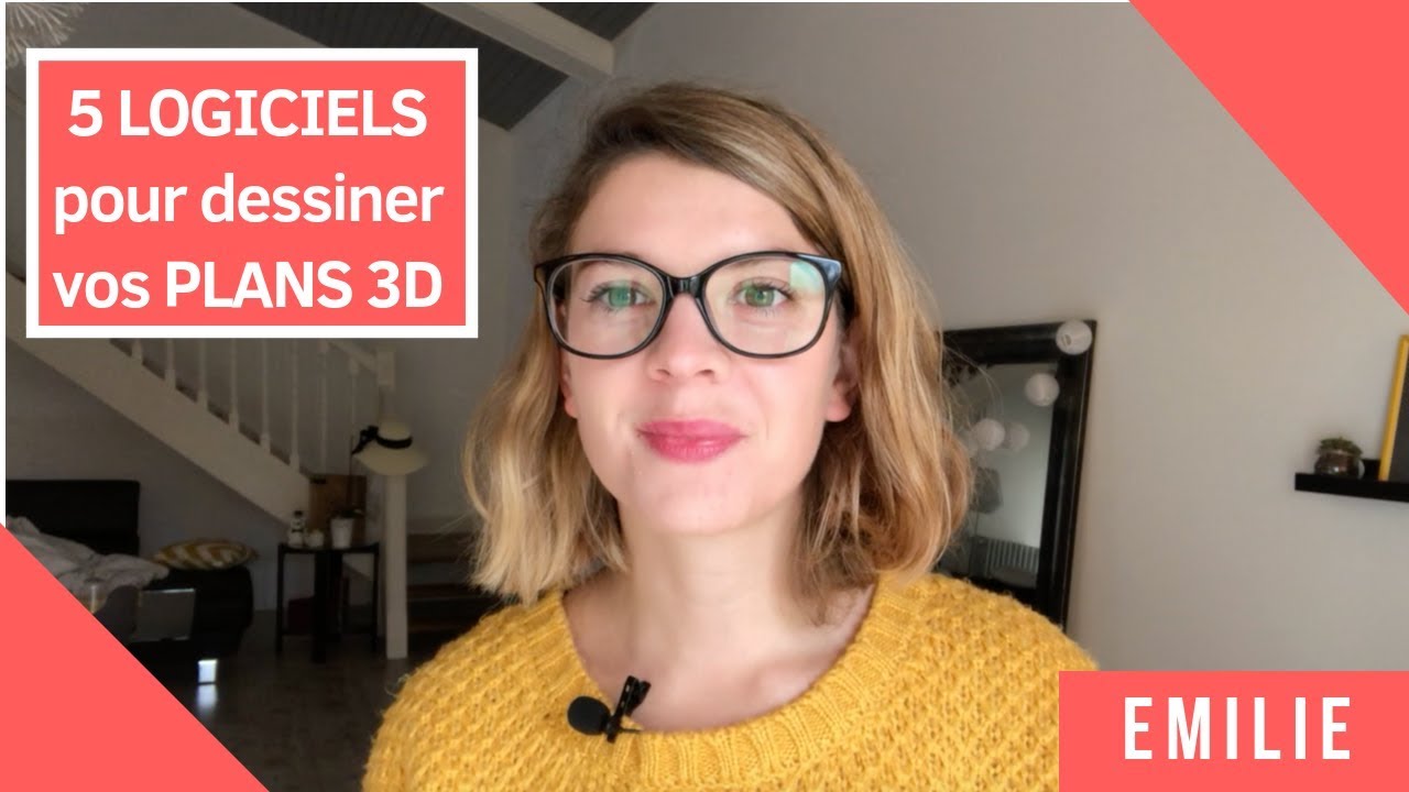 ✍5 LOGICIELS pour dessiner vos plans 3D