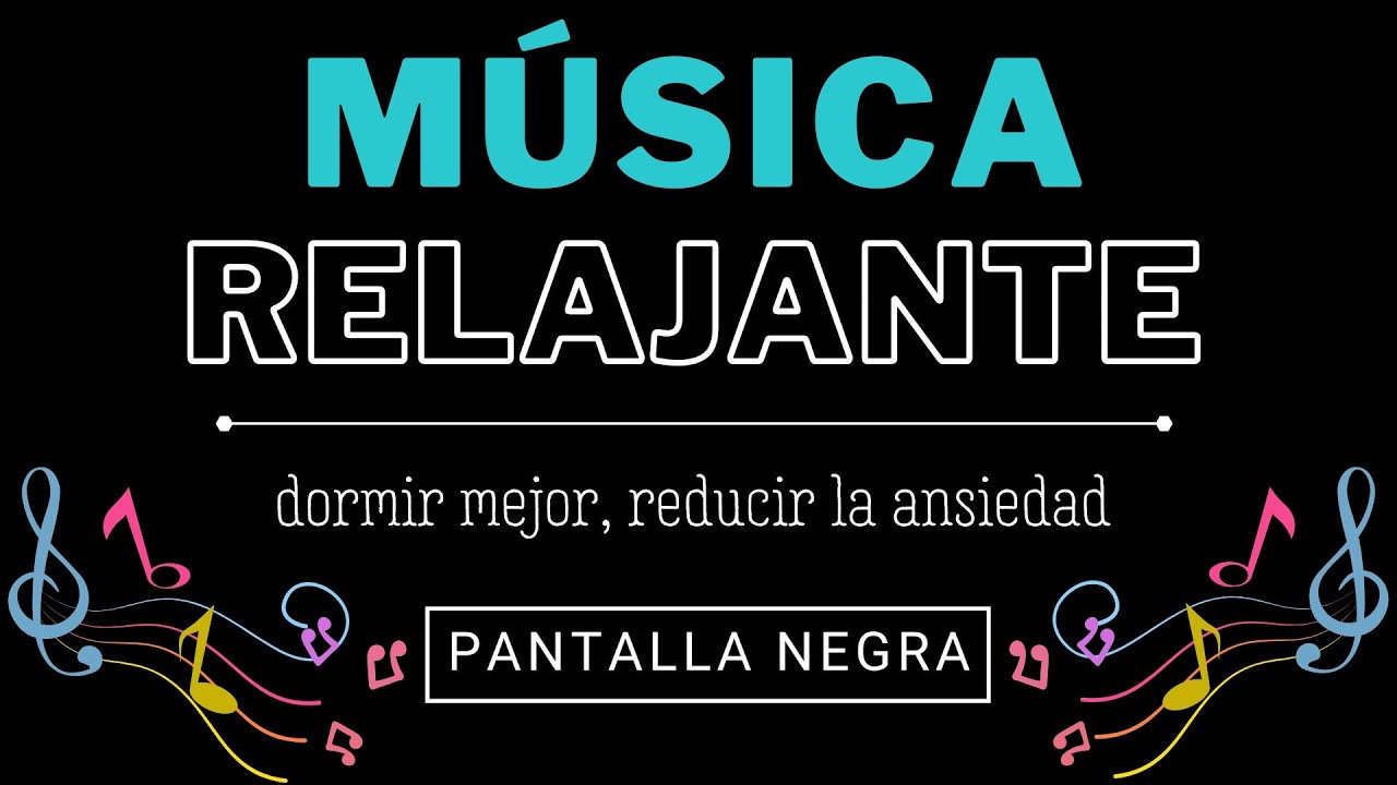 Duerme Profundamente con Piano Suave ✨🎹 Música Relajante en Pantalla Negra para un Descanso Total