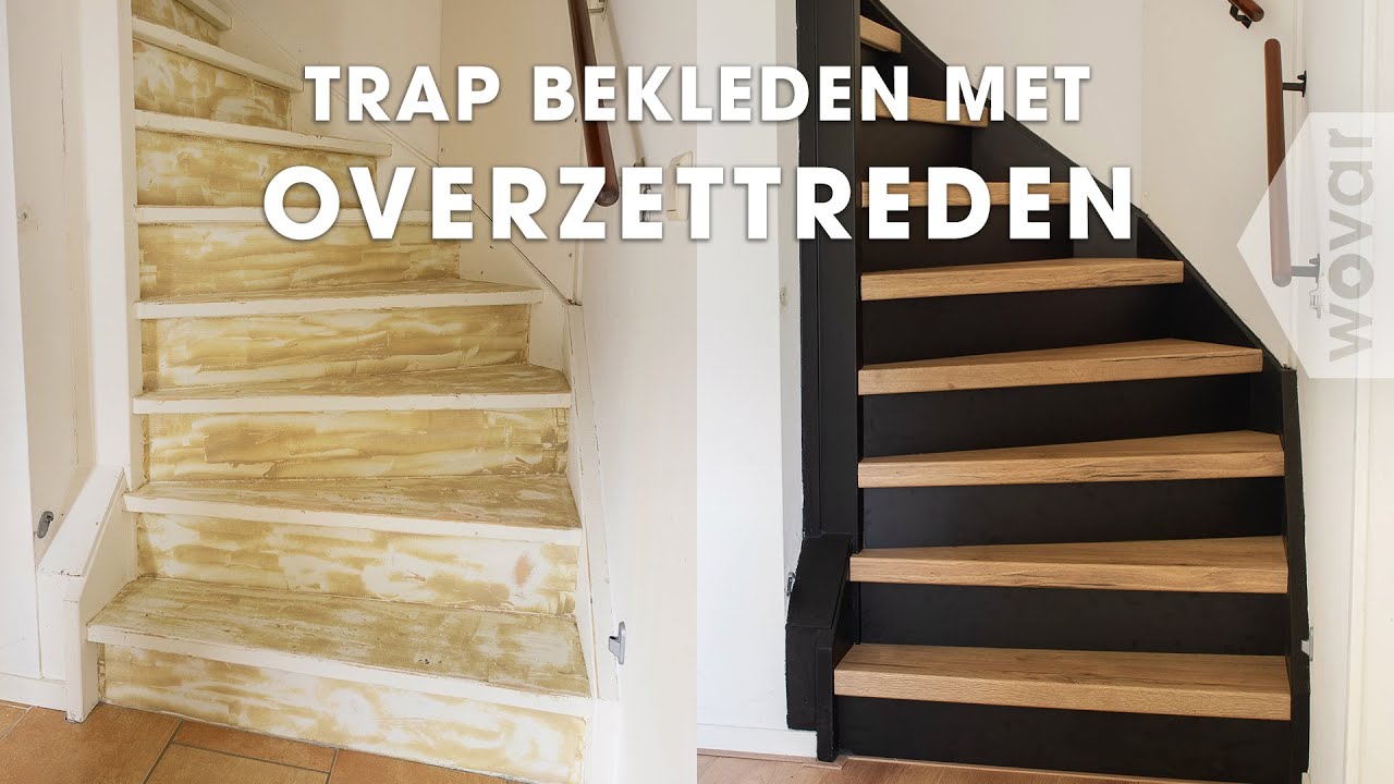 Traprenovatie | Trap bekleden met overzettreden