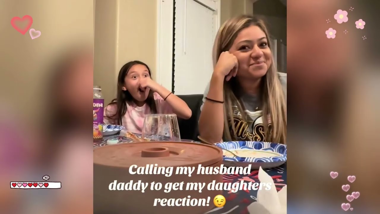 Calling my husband daddy in front of the kids prank.