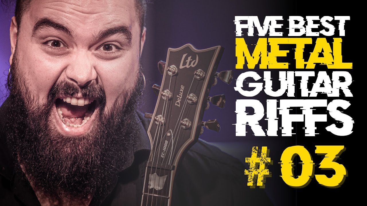 5 Best METAL GUITAR RIFFS: Dream Theater, Queensr&yuml;che, Tool, Fates Warning, Symphony X