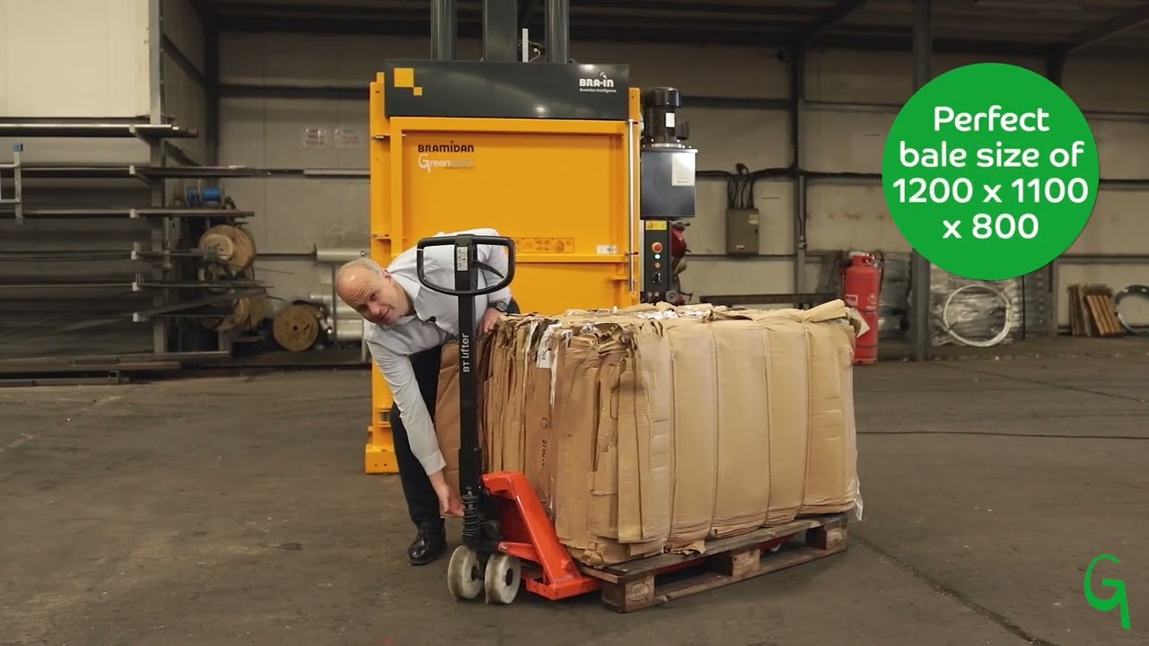 Greenbank B50 Mill Size Vertical Baler