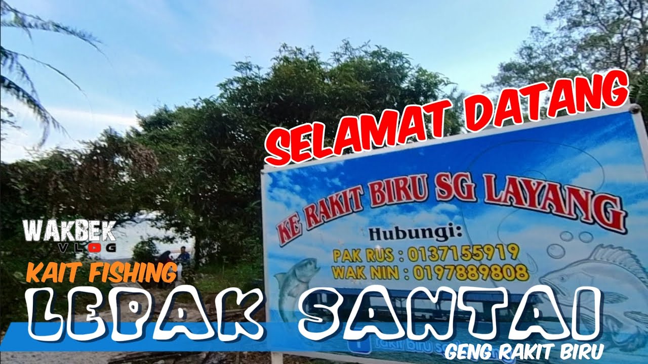 Geng lepak rakit biru sungai layang ‼️mancing bersama @kaitfishing‼️ #2025 #27 #ramadhan