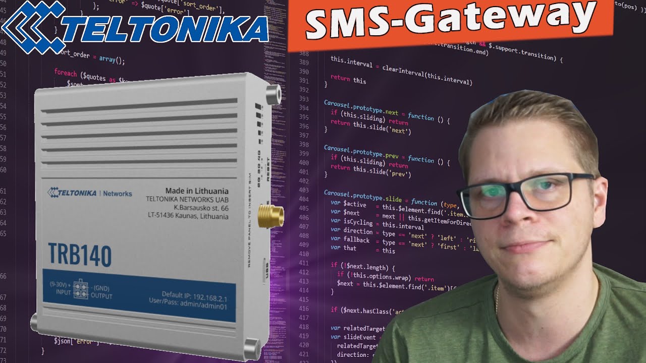 Teltonika TRB140 - Ein SMS Gateway für IPv64.net @Teltonika Networks